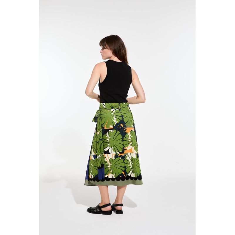 Green Zoe Poppy Skirt