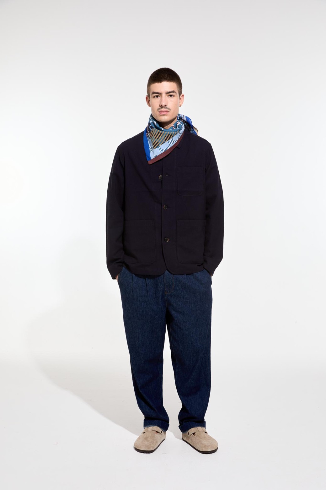 Foulard  Pollen Bleu