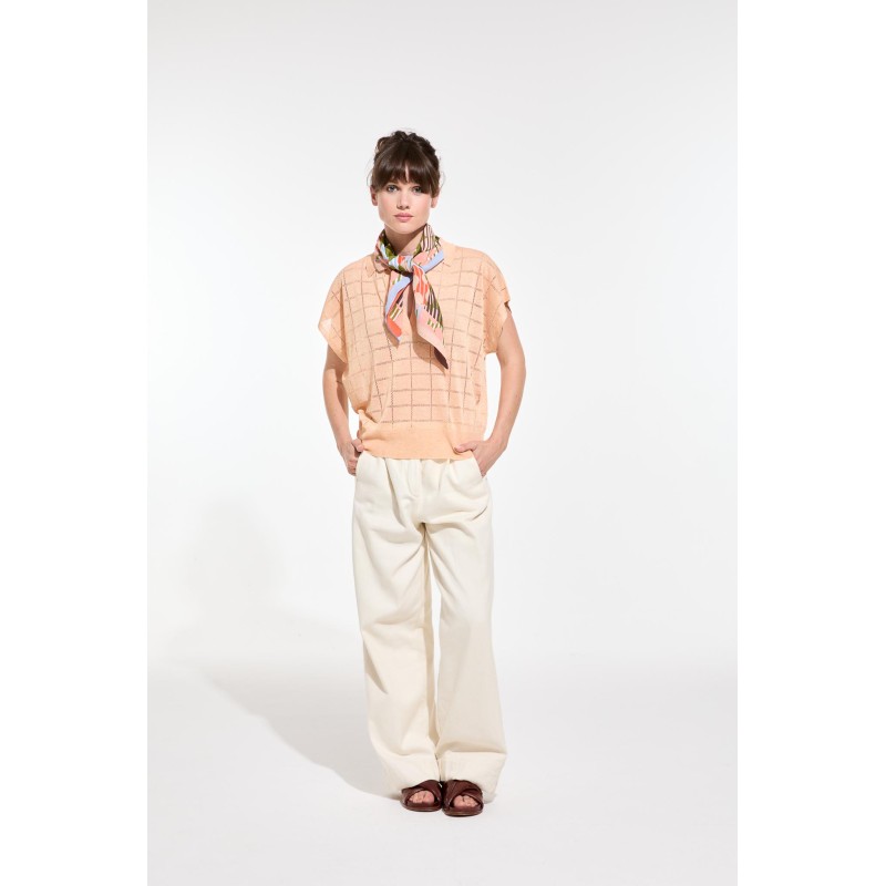 Carré Pollen Kaki Rose