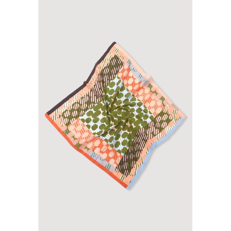 Rose Khaki Pollen Square