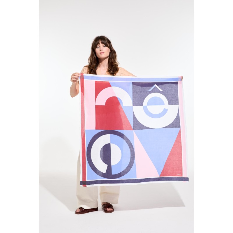 Red Blue Reve Square