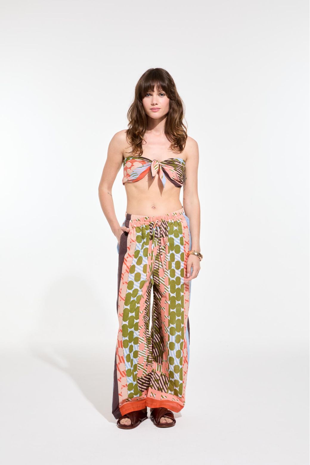 Rose Khaki Max Pollen Pants