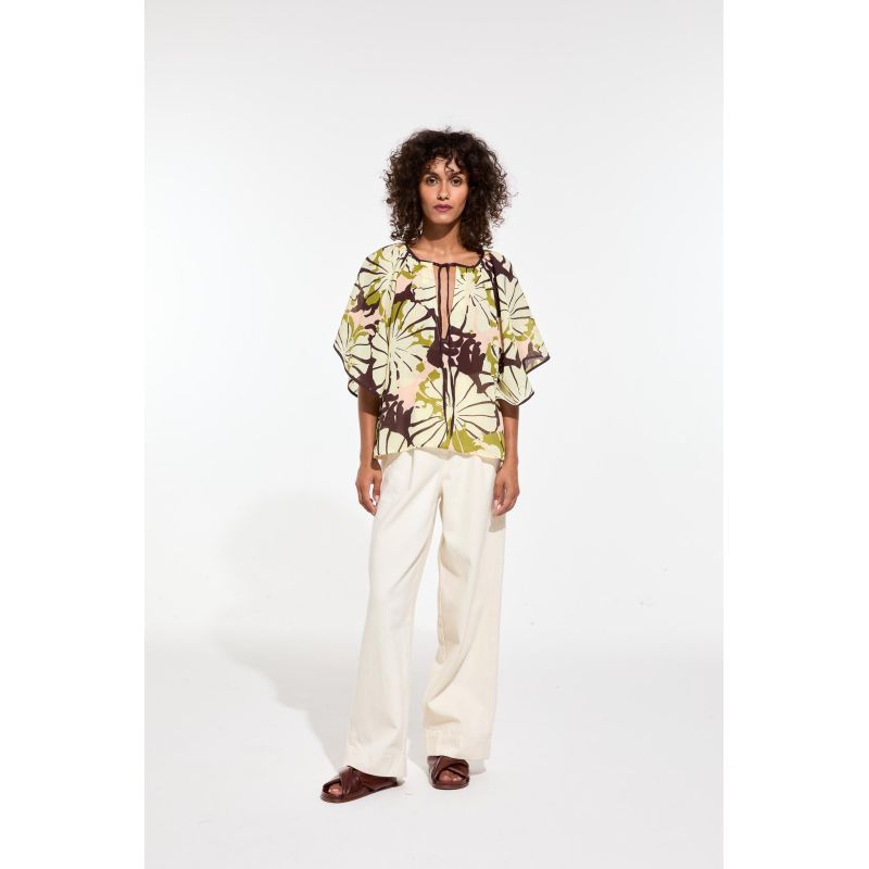 Top Lita Pavot Kaki Rose