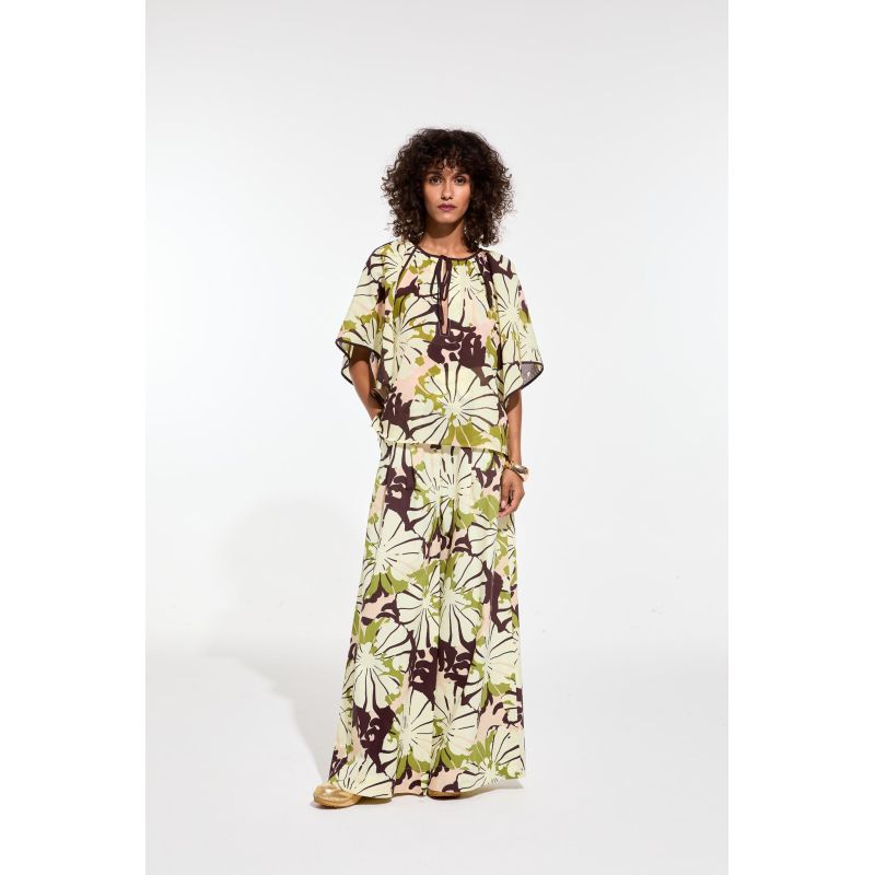 Top Lita Pavot Kaki Rose