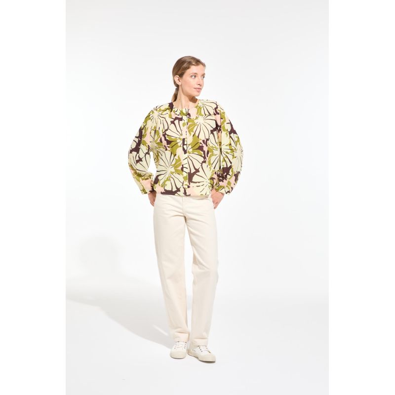 Rose Khaki Tara Pavot Shirt