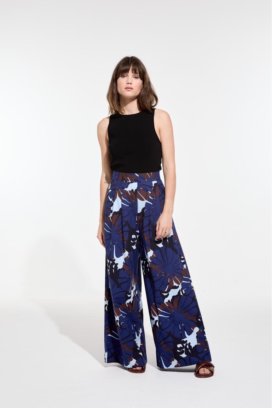 Pantalon Penelope Pavot Bleu