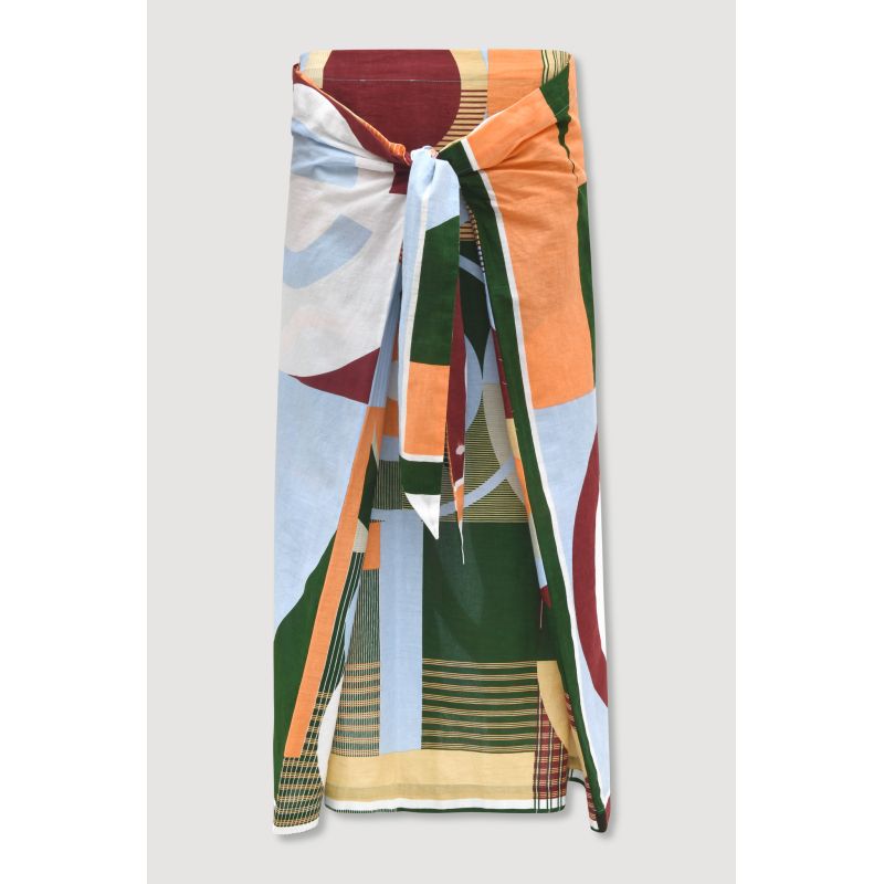 Coral Cloud Olga Reve Ta Poesie Skirt