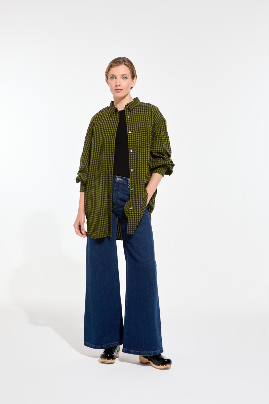 Navy Khaki Marcel Freesia Shirt