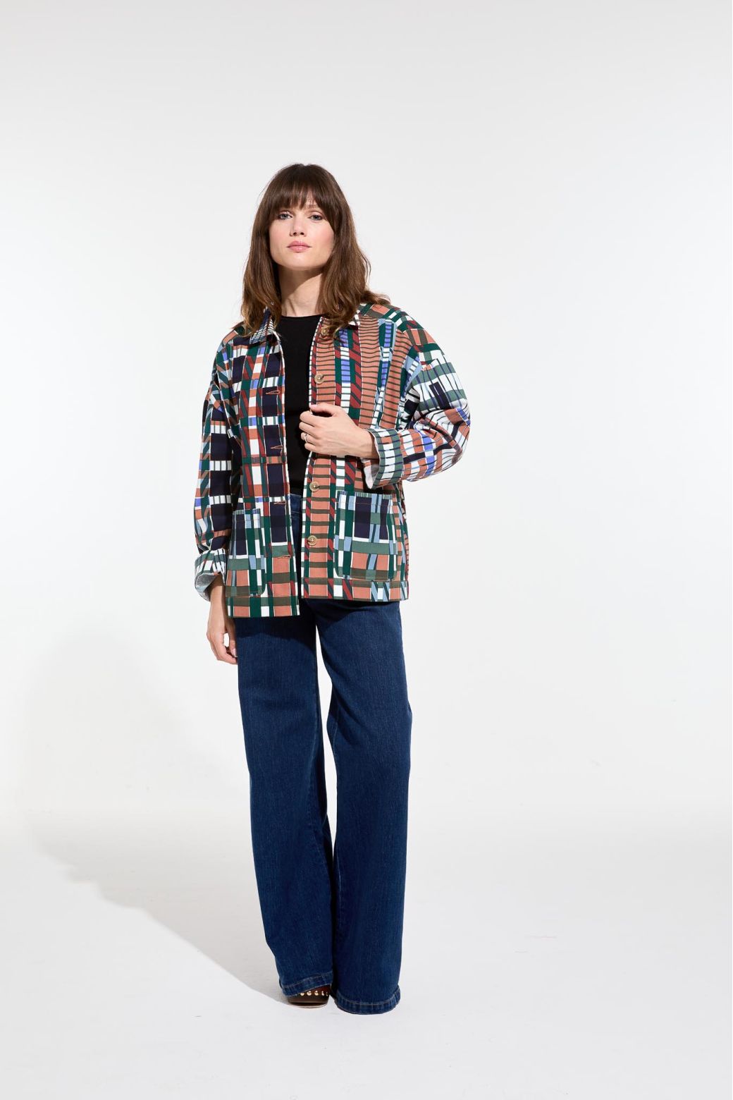 Veste Mina Utopie Bleu