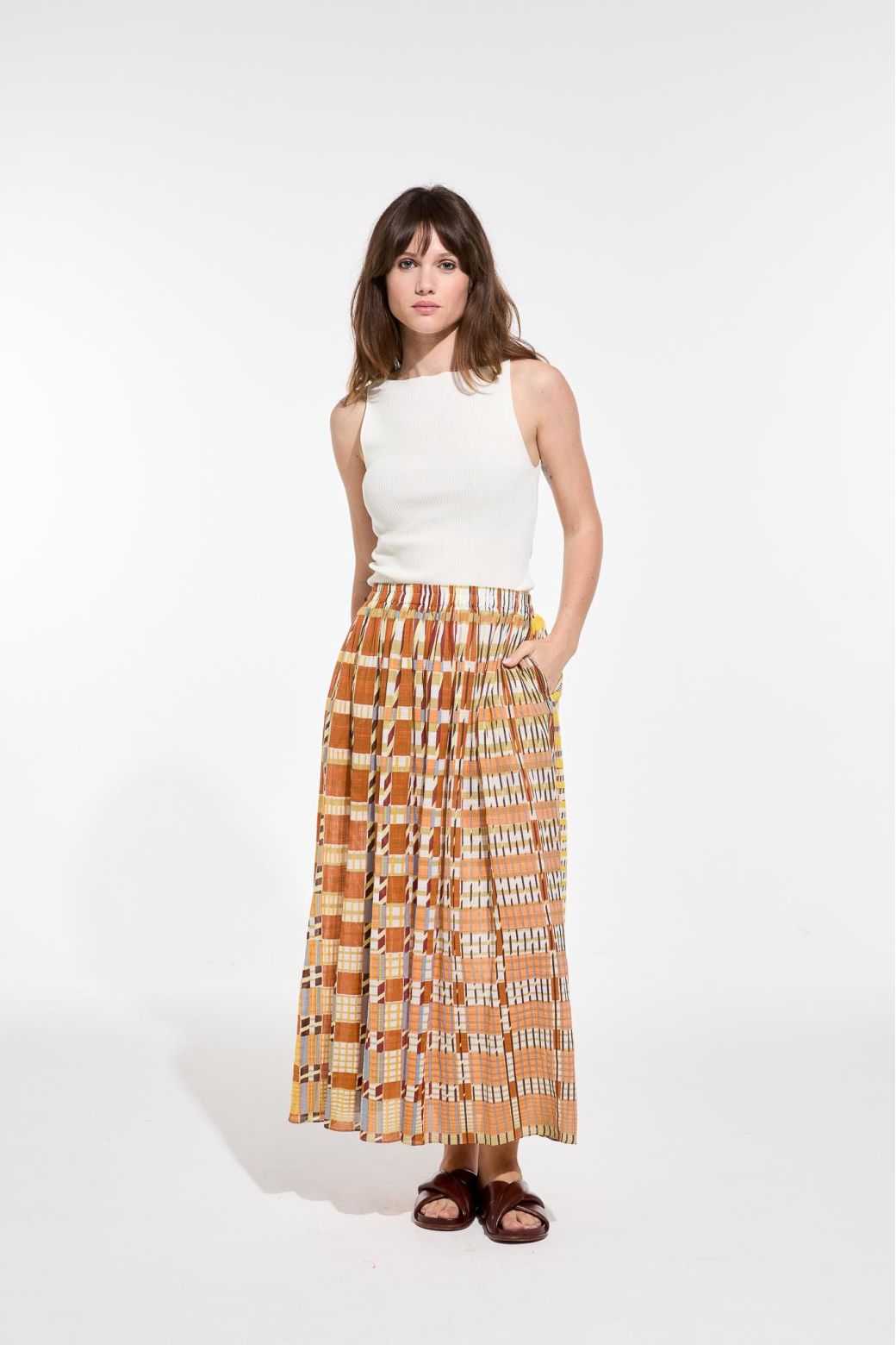 Jupe Romeo Utopie Ambre