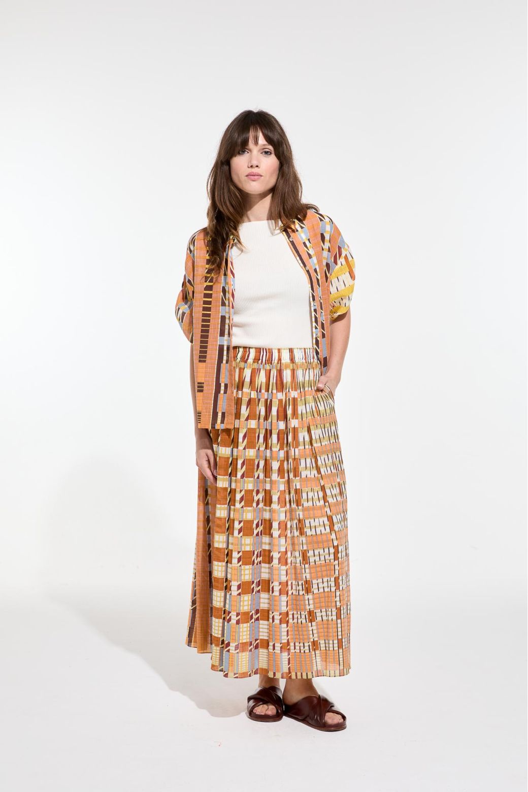 Jupe Romeo Utopie Ambre