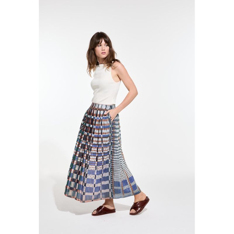 Jupe Romeo Utopie Bleu