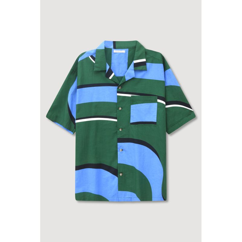 Chemise Homy Madone Bleu Vert