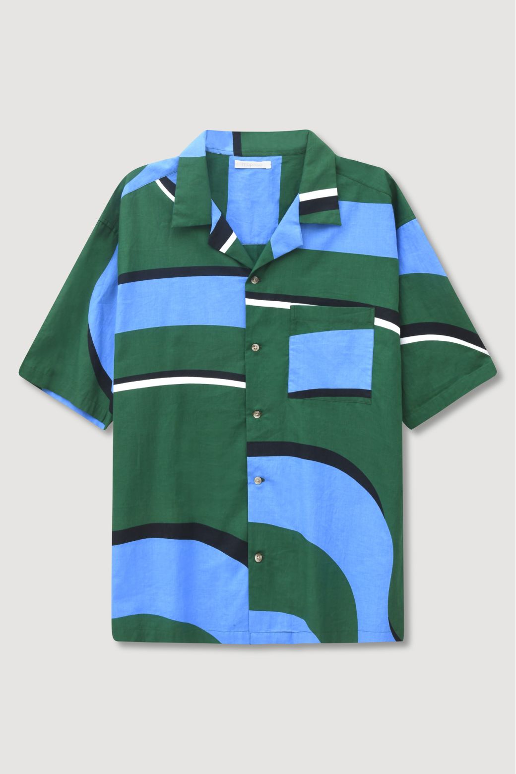 Chemise Homy Madone Bleu Vert