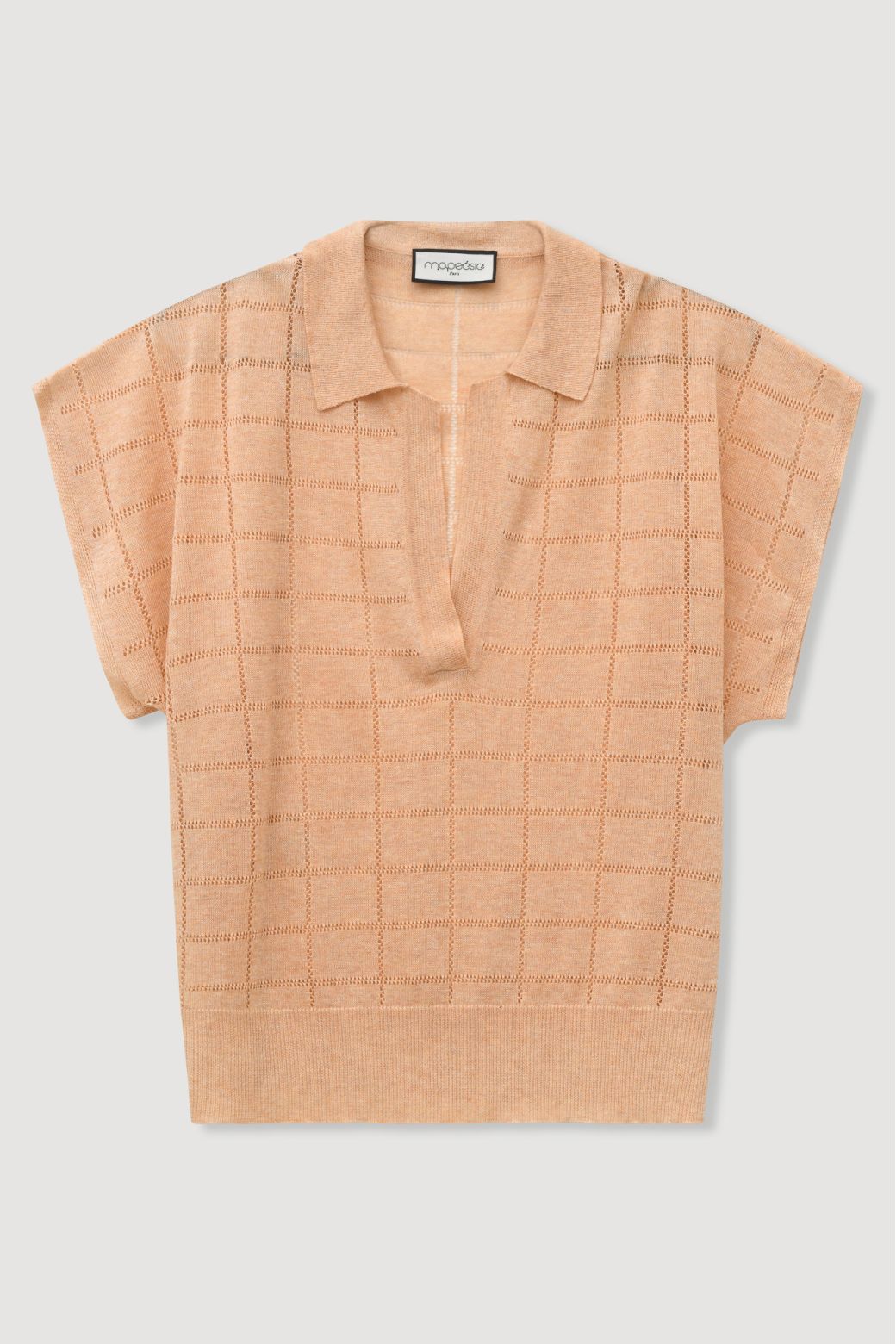 Peach Emma Salva Polo