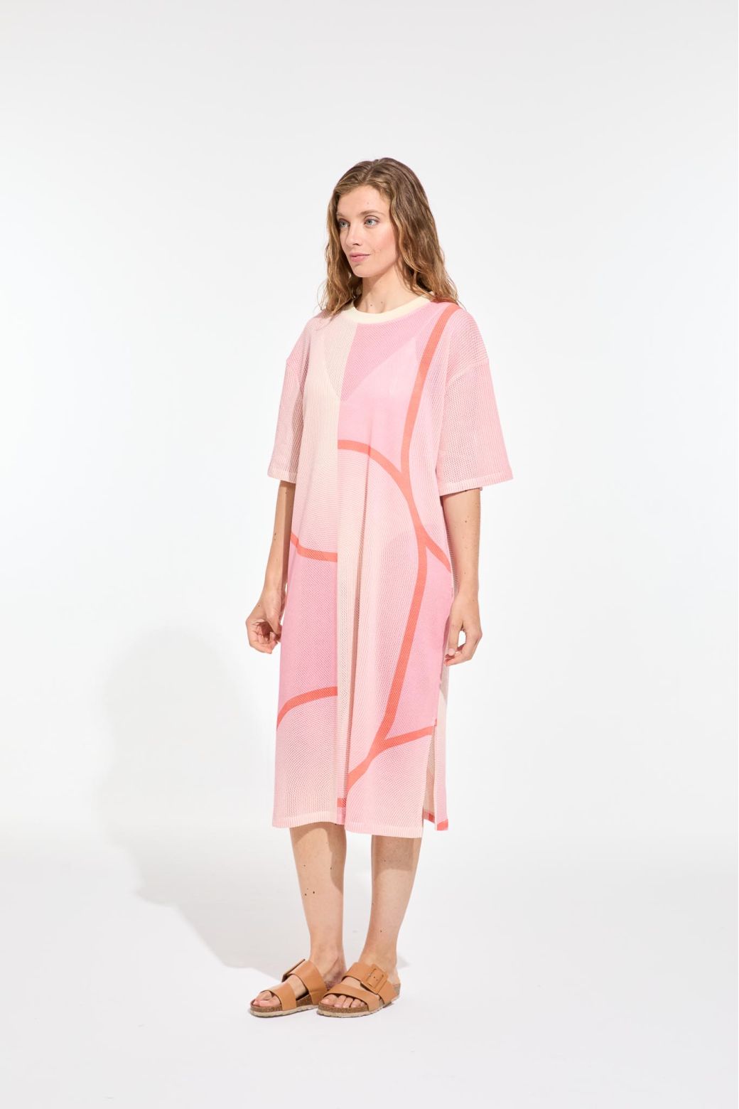 Robe Fati Orta Rose
