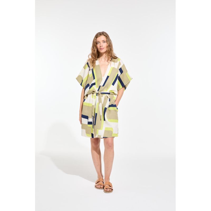 Kimono Dylan Arum Lime