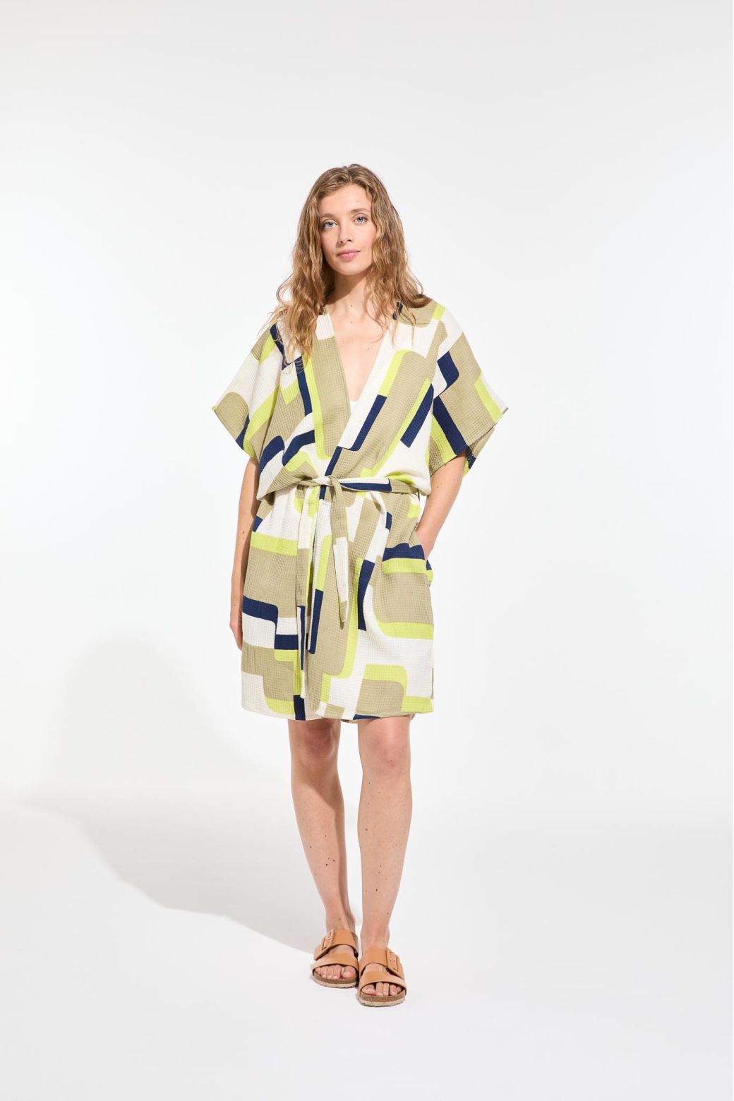 Kimono Dylan Arum Lime