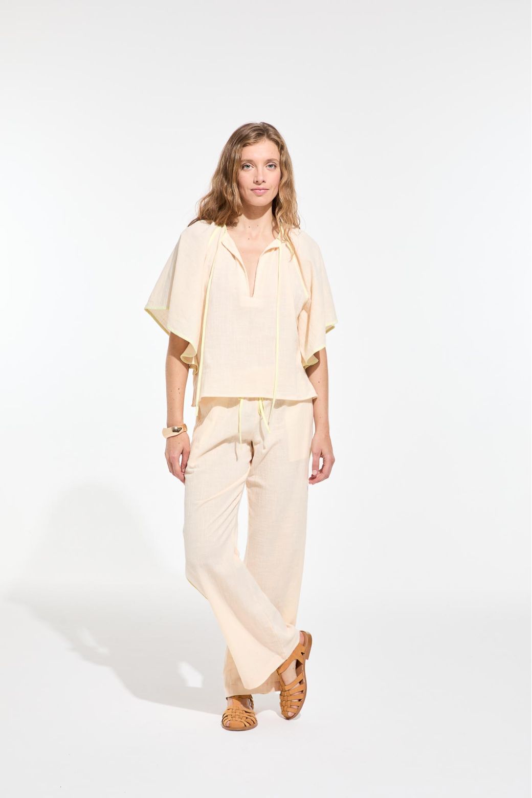 Pantalon Max Zephyr Ecru