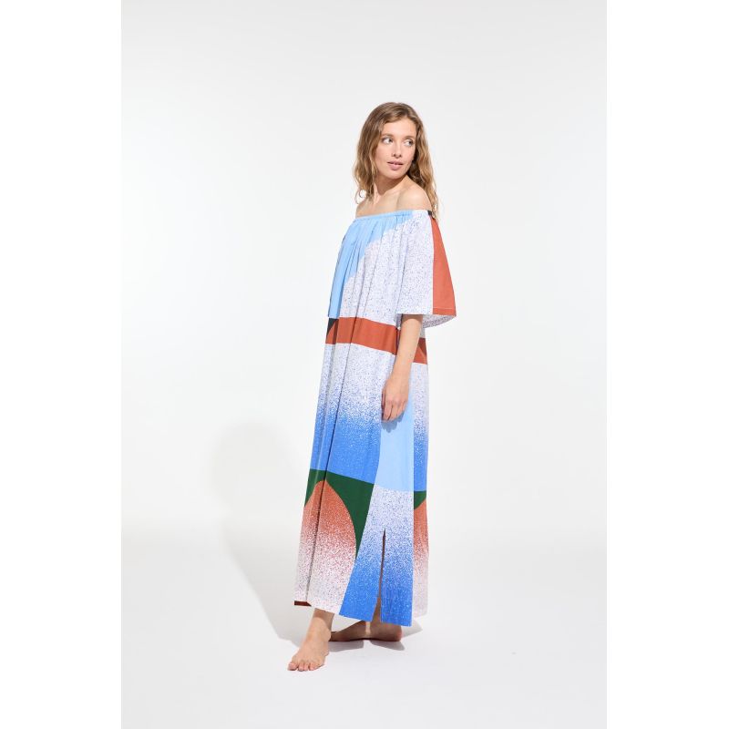 Robe Palao Sunrise Bleu