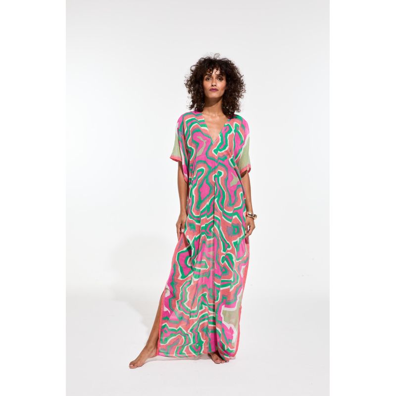 Pink Hydra Agate Dress