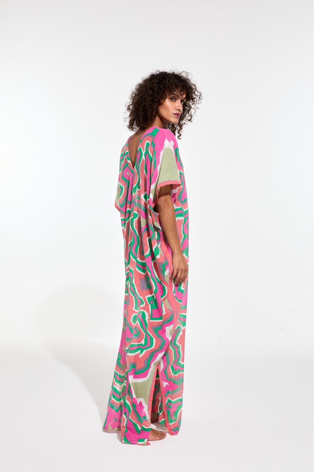 Pink Hydra Agate Dress