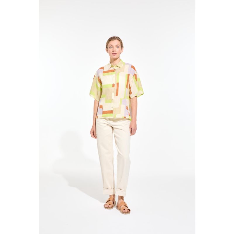 Chemise Andrew Arum Craie