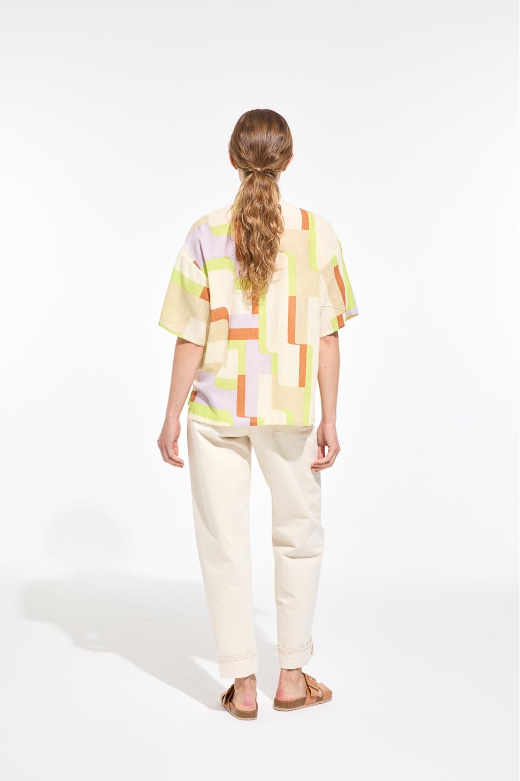 Chemise Andrew Arum Craie