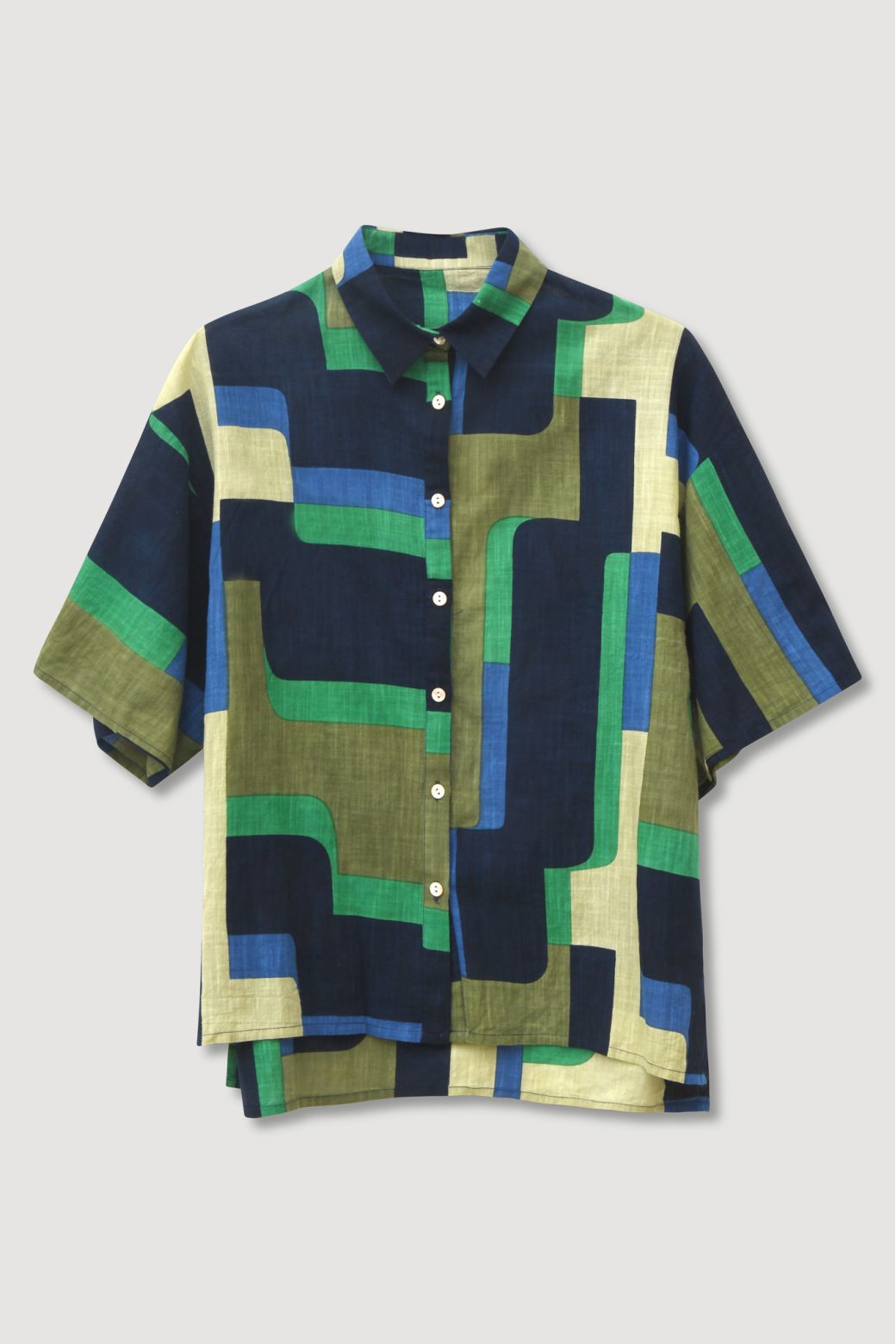 Chemise Andrew Arum Vert