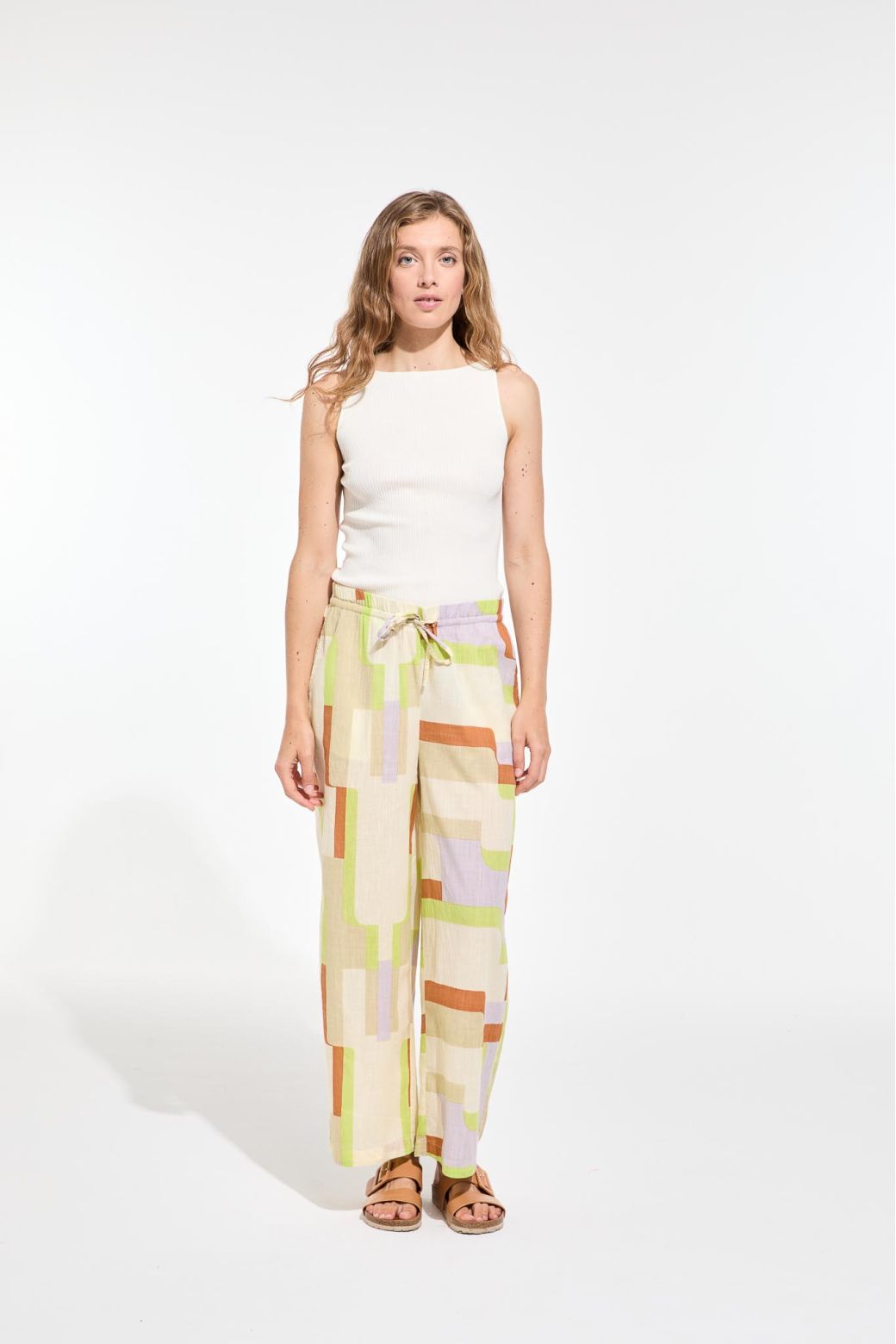 Pantalon Max Arum Craie