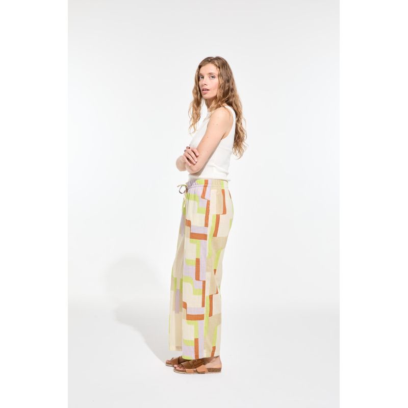 Pantalon Max Arum Craie