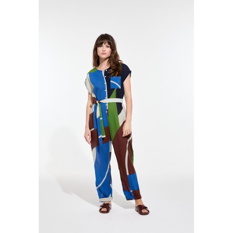 Teal Messina Liane Jumpsuite