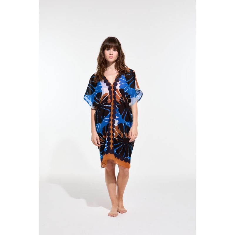 Robe Elia Pavot Bleu