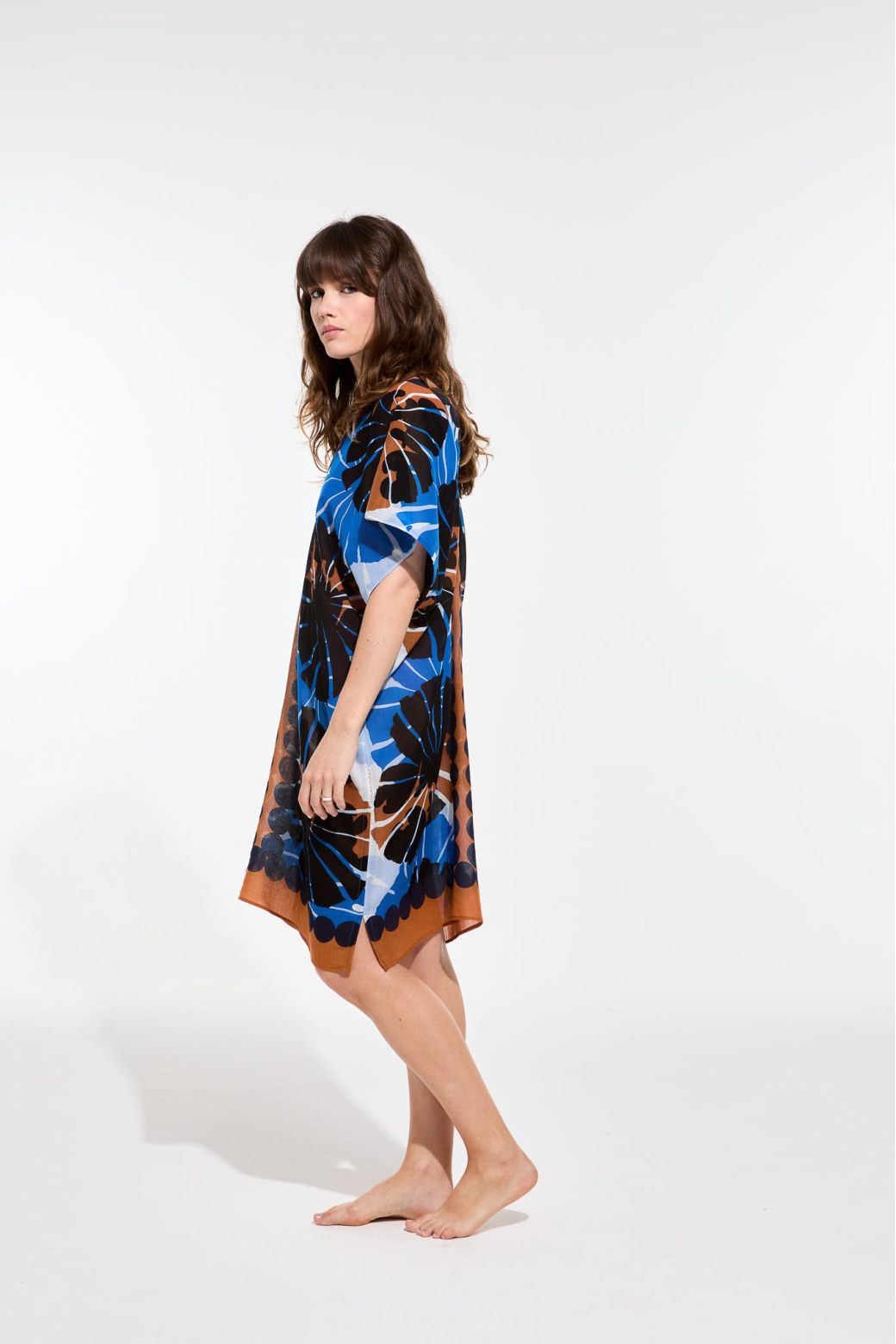 Robe Elia Pavot Bleu