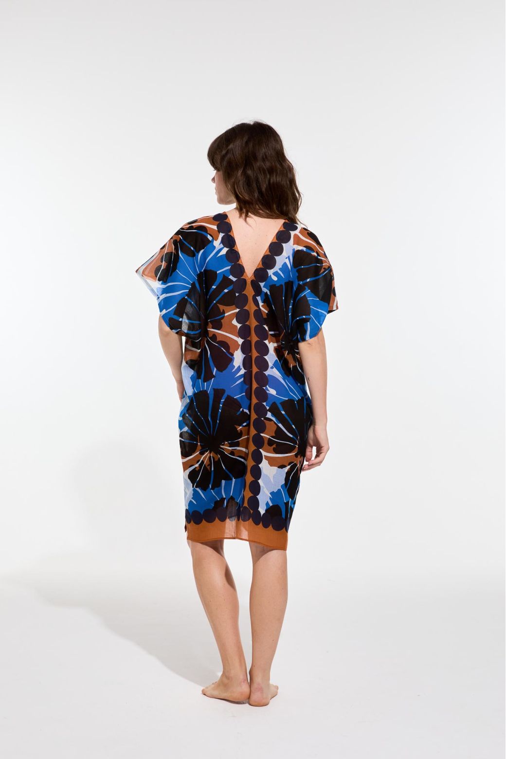 Robe Elia Pavot Bleu