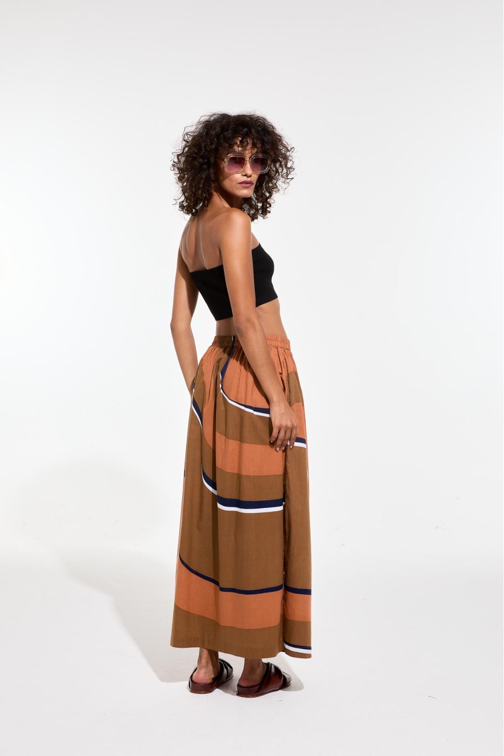 Terracotta Juliette Madone Skirt