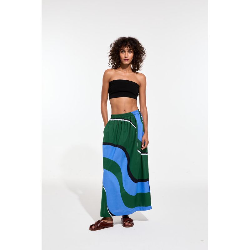 Teal Juliette Madone Skirt