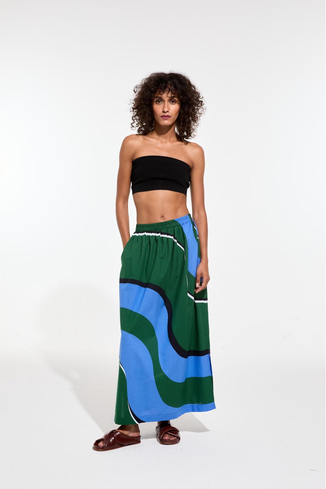 Teal Juliette Madone Skirt