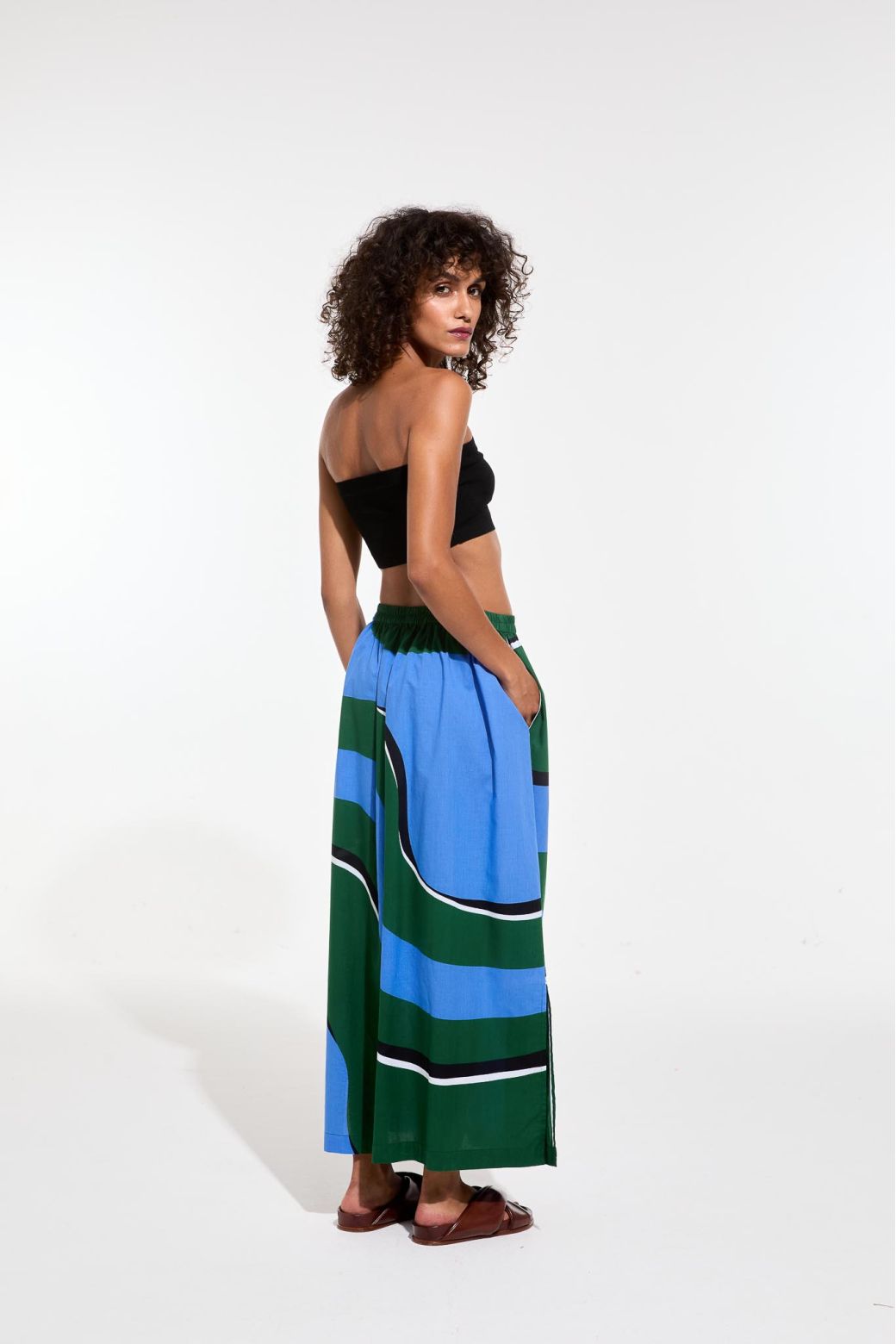 Teal Juliette Madone Skirt