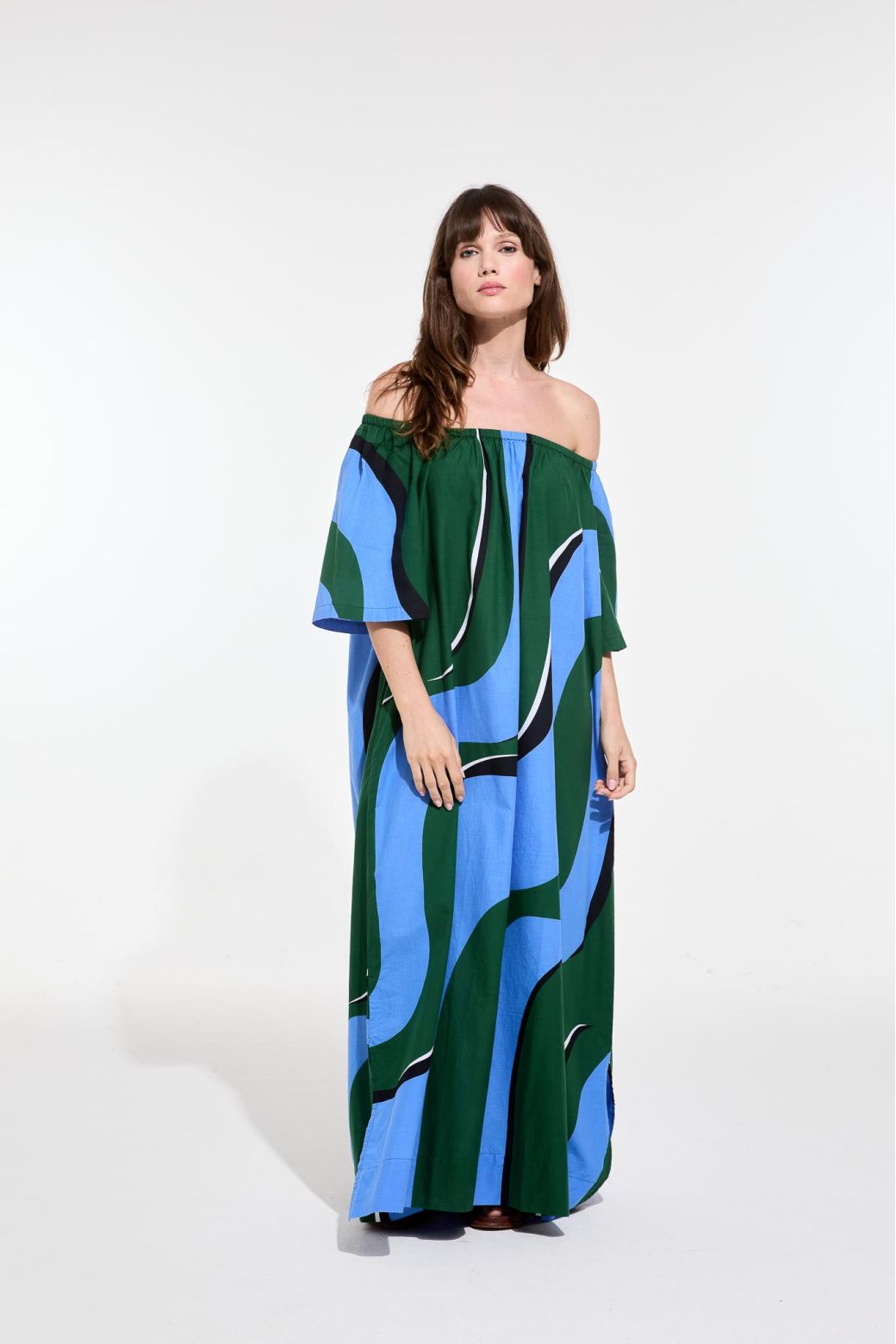 Teal Palao Madone Dress