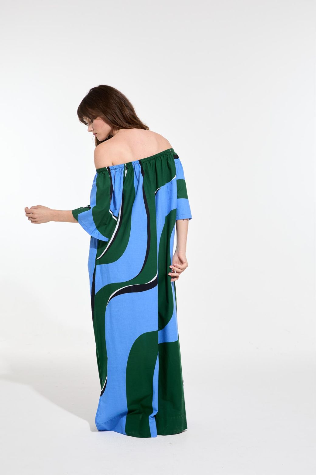Teal Palao Madone Dress