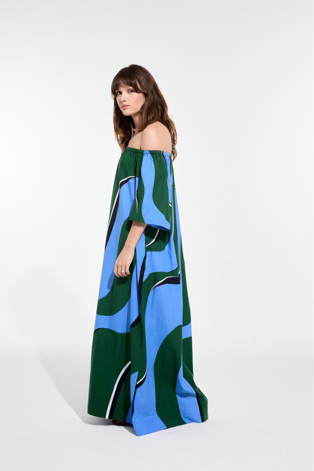 Teal Palao Madone Dress