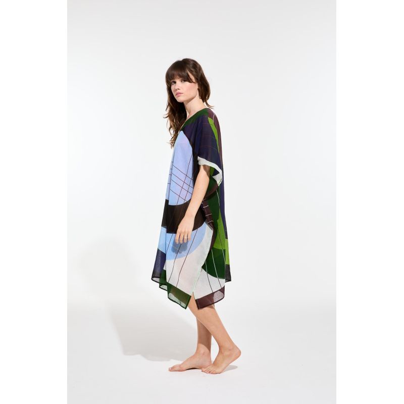 Robe Elia Forma Bleu Vert