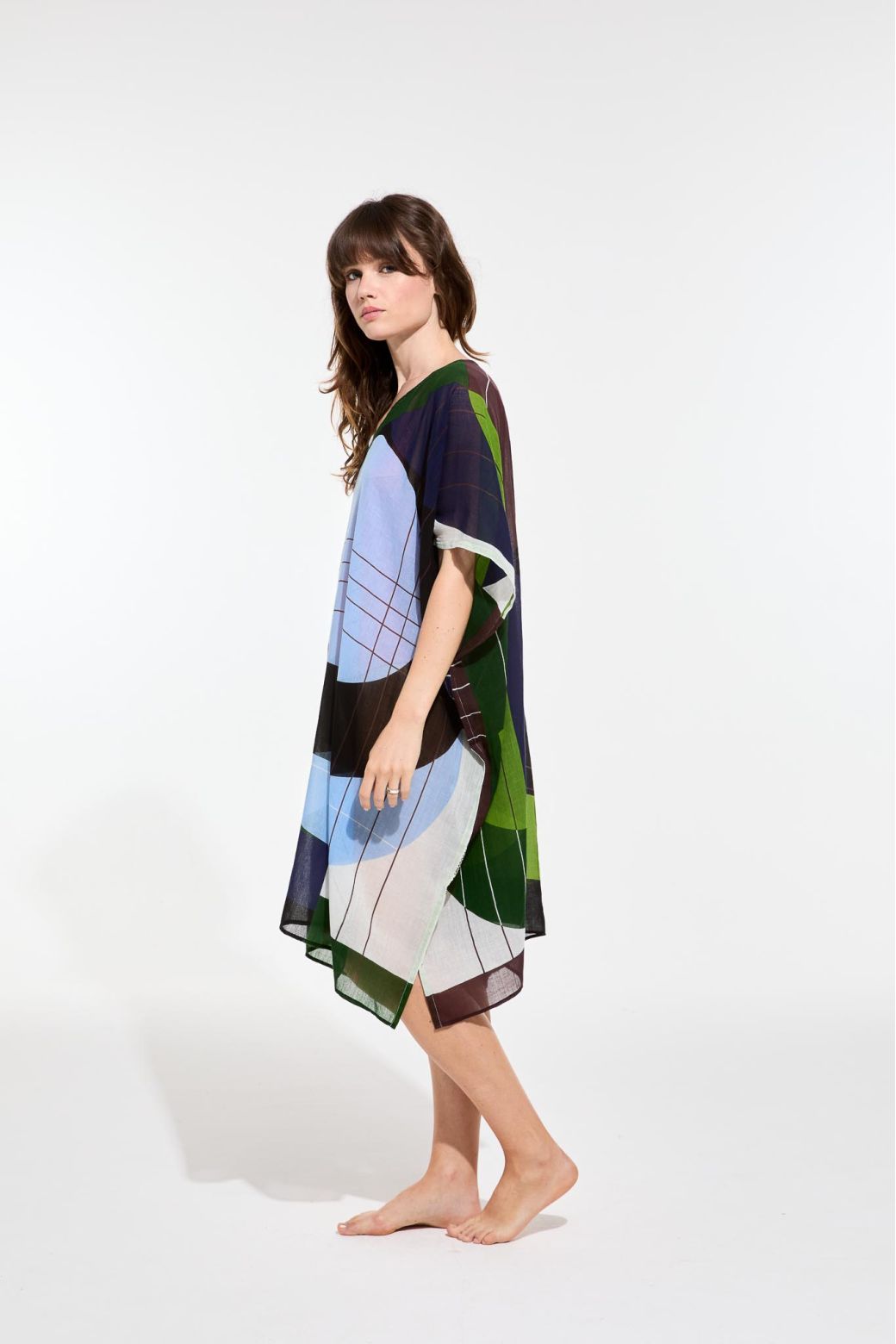 Robe Elia Forma Bleu Vert