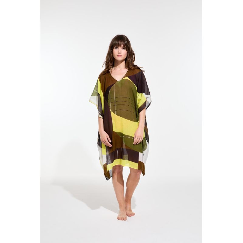 Lime Khaki Elia Forma Dress