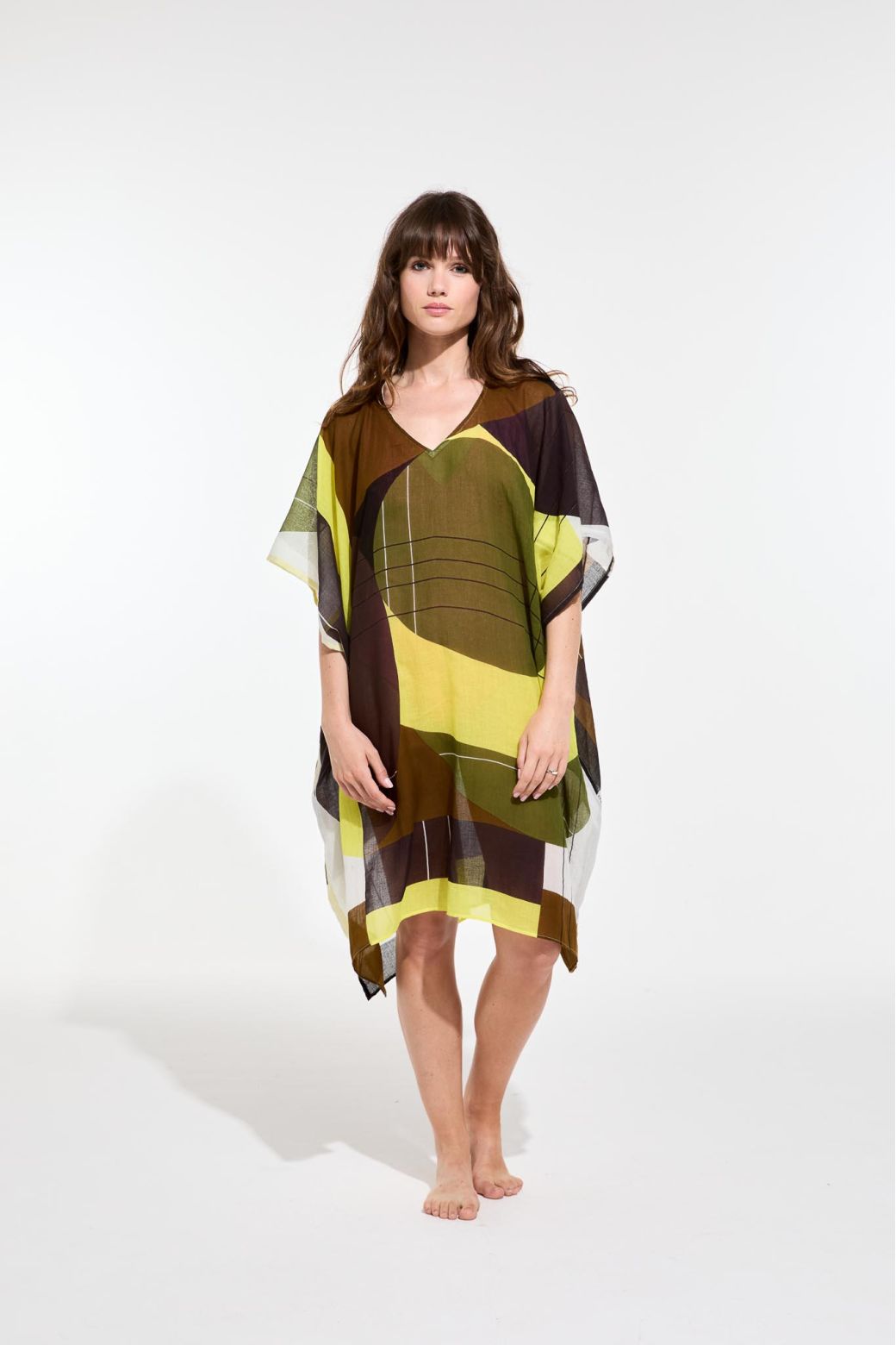 Lime Khaki Elia Forma Dress