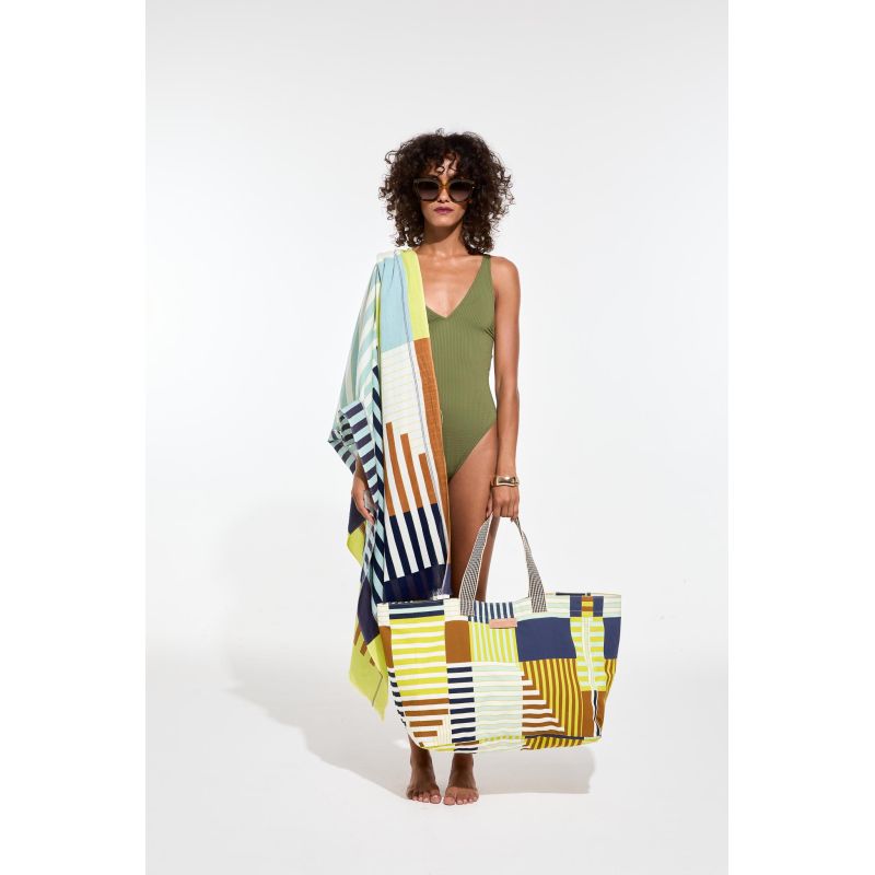 LimeRiviera Beach Towel