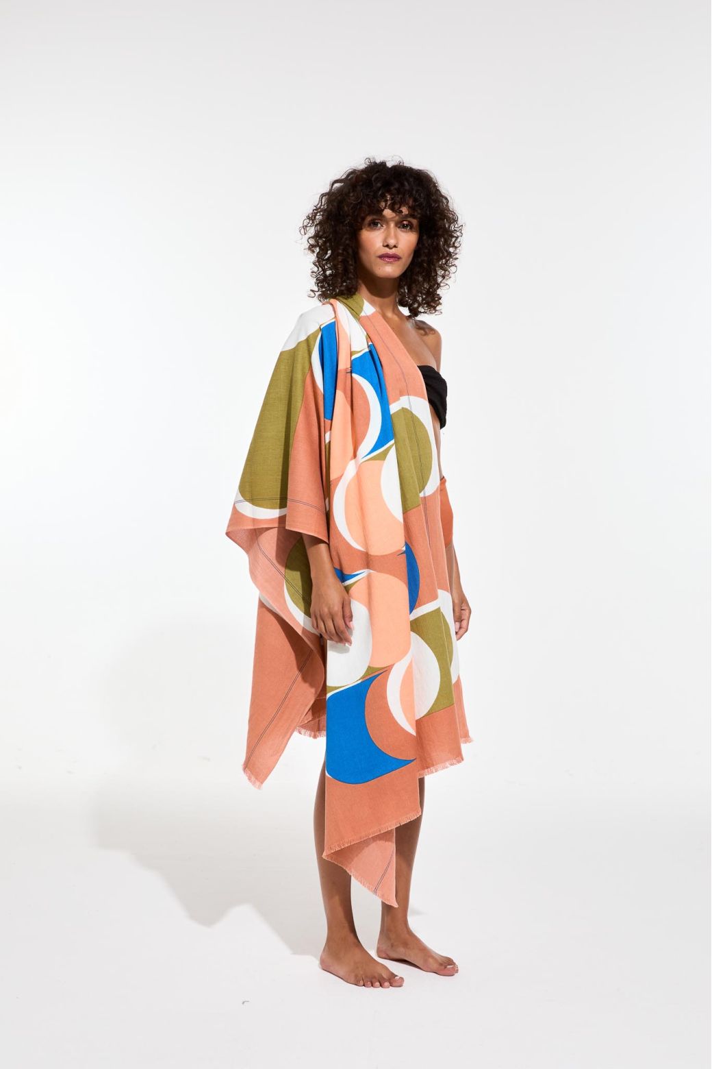 CaramelCorolle Beach Towel