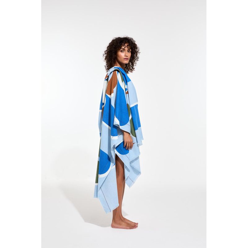 BlueCorolle Beach Towel