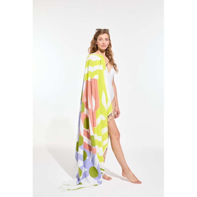 SunBloom Beach Towel